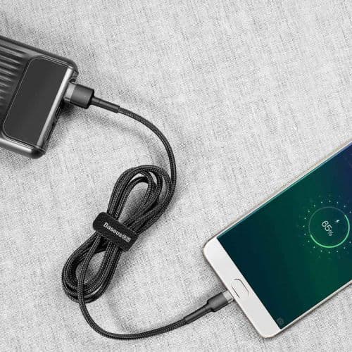 Baseus Cafule 2.4A 1m Micro USB cable (grey/black)