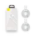 Miniatyrbilde 11 av 11: Baseus TZCATZJ-02 USB cable 1.5 m USB A USB C White