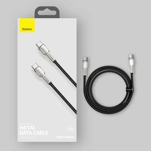 Baseus CATJK-C01 mobile phone cable Black 1 m USB C