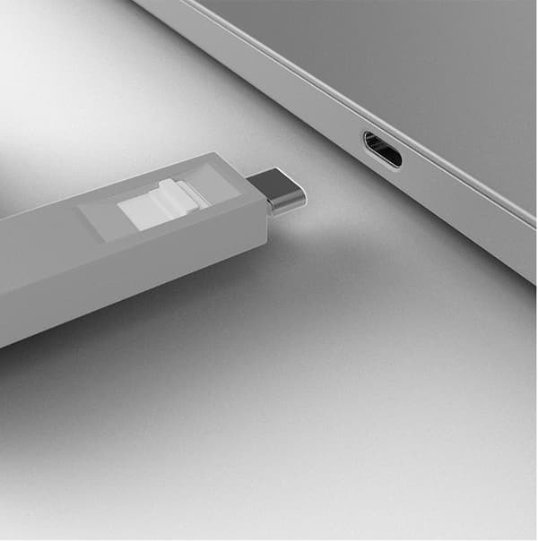 Lindy 4xUSB C Port Blocker (w key), alb "LY-40427"