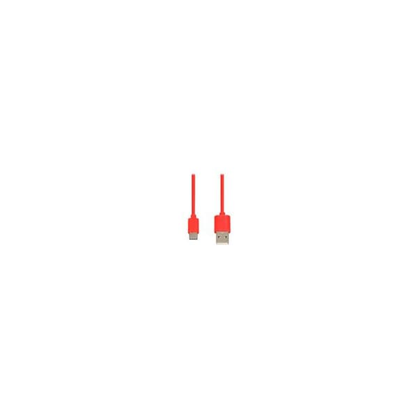 CABLE I-BOX USB 2.0 TYPE C, 2A 1M RED