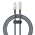 Miniatyrbilde 3 av 11: Baseus Unbreakable USB C to iP cable 1 m 20 W White