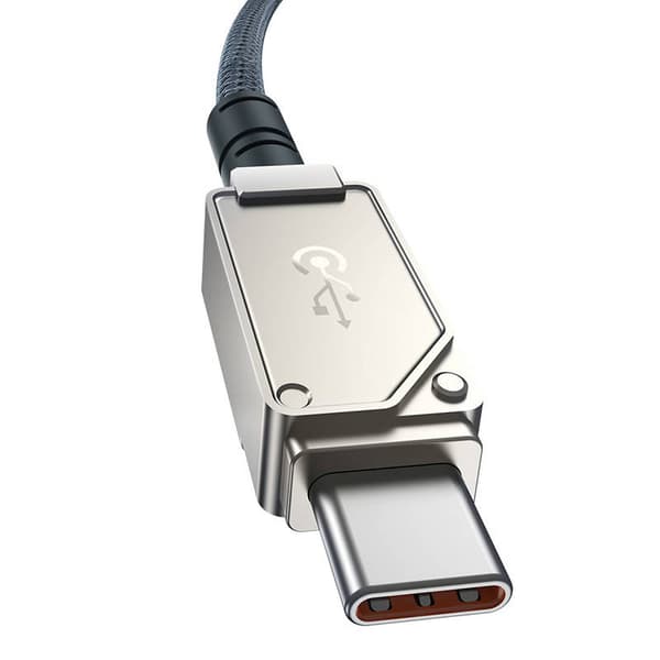Baseus Unbreakable USB C to iP cable 1 m 20 W White