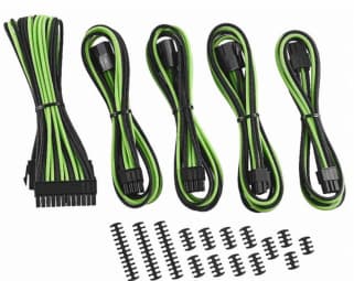 CableMod Classic ModMesh Cable Extension Kit - 8+6 Series - black/light green