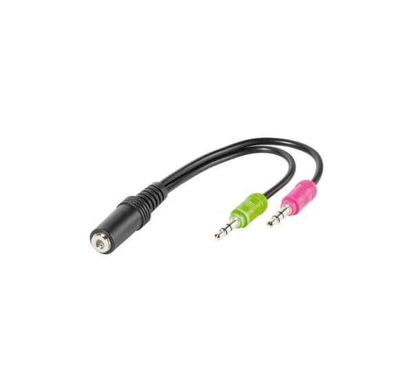 Vivanco adapter 3,5 mm - 2x3,5 mm (45511)