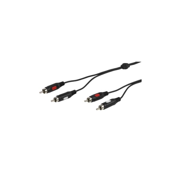 Vivanco kabel 2xRCA - 2xRCA 5m (46014)