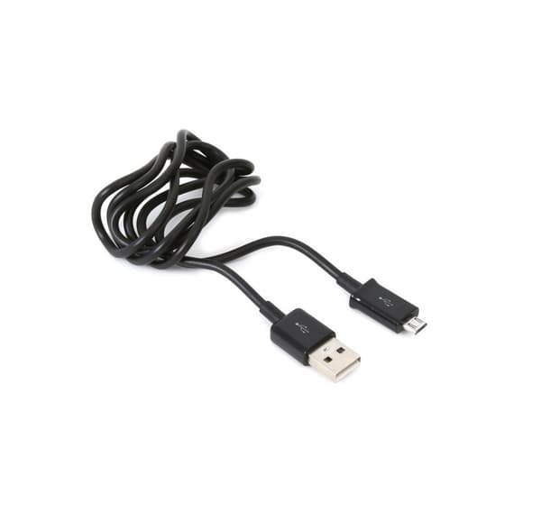 Platinet kabel microUSB 1m, svart