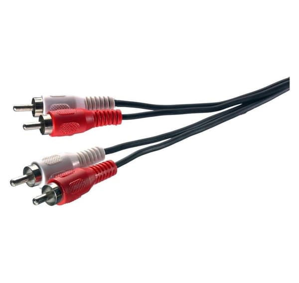Vivanco kabel Promostick 2xRCA - 2xRCA 5m (19361)