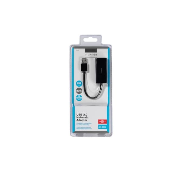Vivanco adapter USB 3.0 - RJ45 (39629)