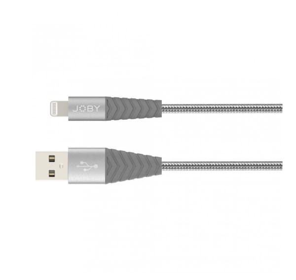 Joby kabel Lightning - USB 1,2m, grå