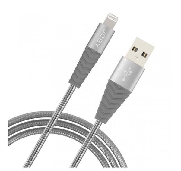 Joby kabel Lightning - USB 1,2m, grå