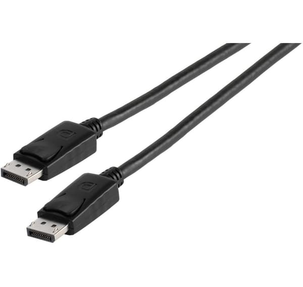Vivanco kabel DisplayPort - DisplayPort 1m (45520), svart