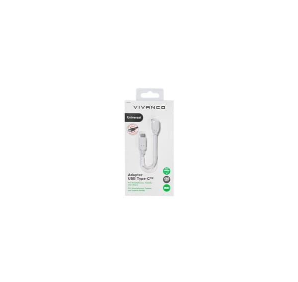 Vivanco adapter USB-C - microUSB (37558)