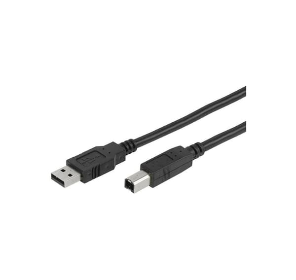 Vivanco-kaapeli USB 2.0 AB 1,8m (45206)