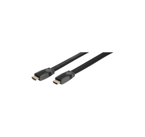 Vivanco-kaapeli HDMI - HDMI 5m litteä (47105)