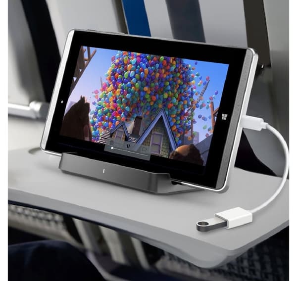 TP-Link-sovitin USB-A - USB-C, valkoinen (UC400)