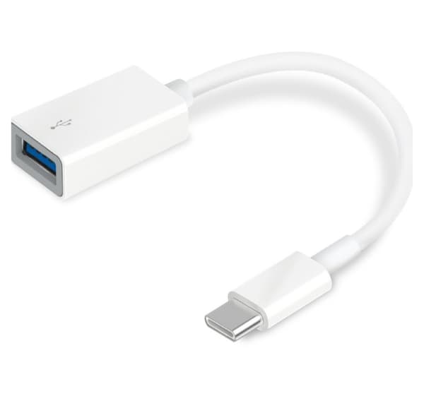 TP-Link-sovitin USB-A - USB-C, valkoinen (UC400)