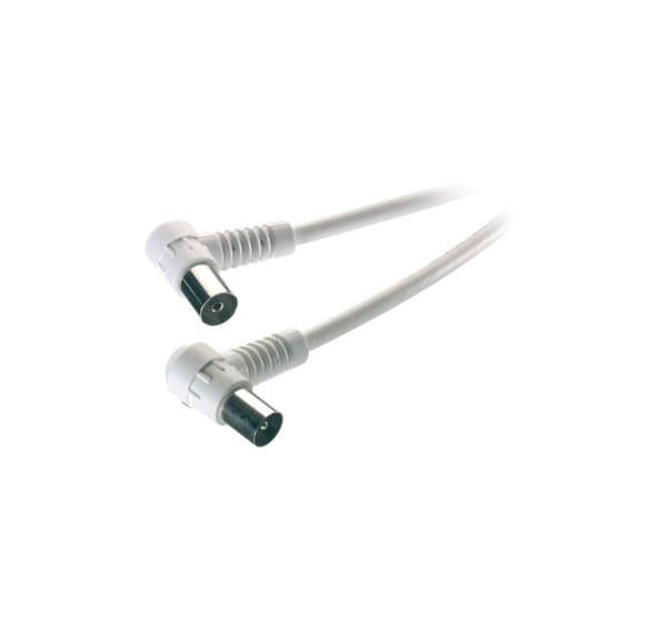 Vivanco koaksialkabel vinklet 3m (48034)