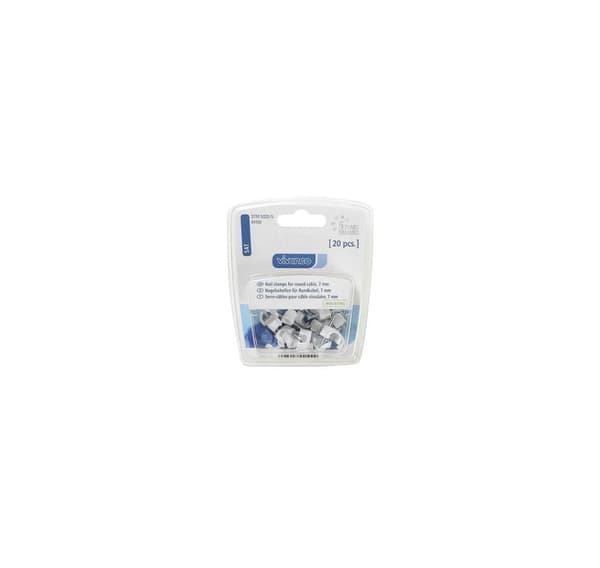 Vivanco kabelklemme 7mm 20stk (44100)