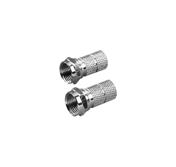 Vivanco plugg F 6,5 mm 2st (44005)