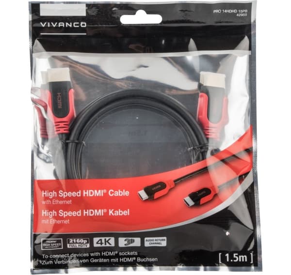Vivanco kabel PRO HDMI - HDMI 1,5m (42955)