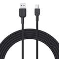 Miniatyrbild 2 av 5: USB-C-kabel till USB Aukey CB-NAC2 Svart 1,8 m