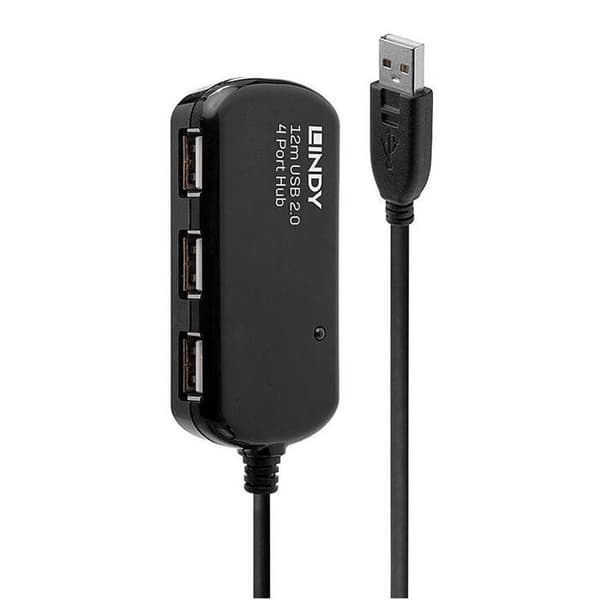 Lindy Usb Forlængerkabel Usb 2.0 2 M Søvfarvet