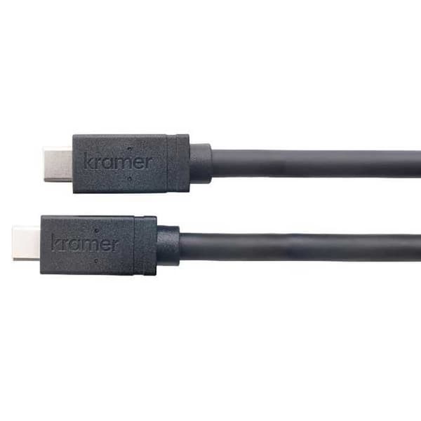 Kramer Usb-c Kaapeli K-lock Ff 6 1.8 M Hopeinen