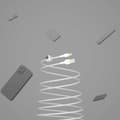 Miniatyrbillede 10 af 10: Belkin Kabel Caa010bt2mwh 2 M Hvid