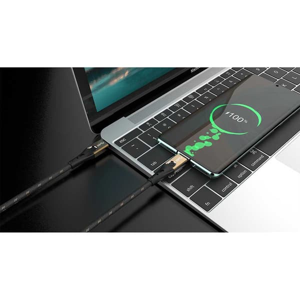 Oehlbach Usb-c-kabel D1c9530 0.5 M Svart