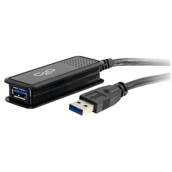 C2g Förlängningssladd Usb-a 5 M Silver
