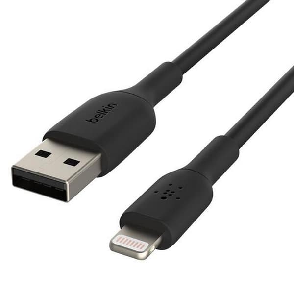 Belkin Till Lightning Cable Caa001bt1mbk2pk Usb-a 1 M 2 Enheter Svart