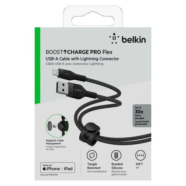 Belkin Kabel Caa010bt3mbk 3 M Sort