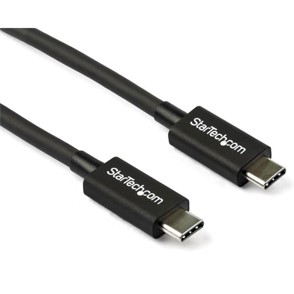 Startech Cable Thunderbolt 3 0.8 M 40gbps Musta