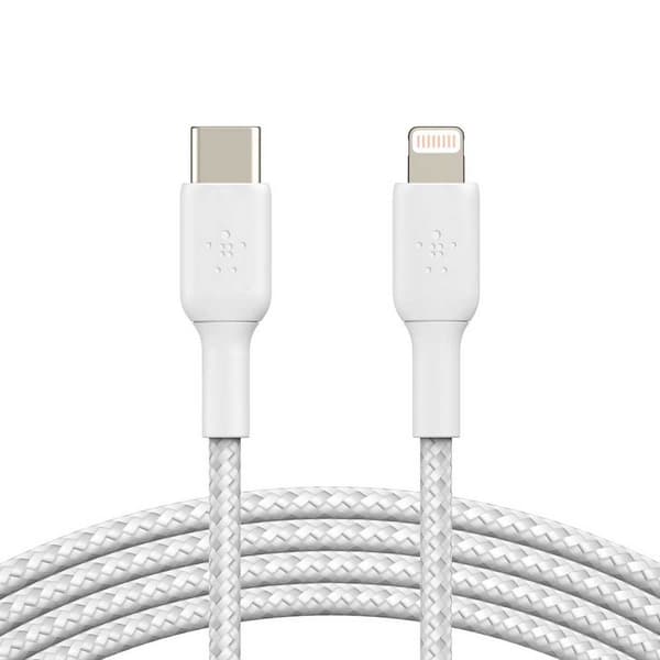 Belkin Boost Charge Lightning To Usb-c Cable Braided 2m Sort