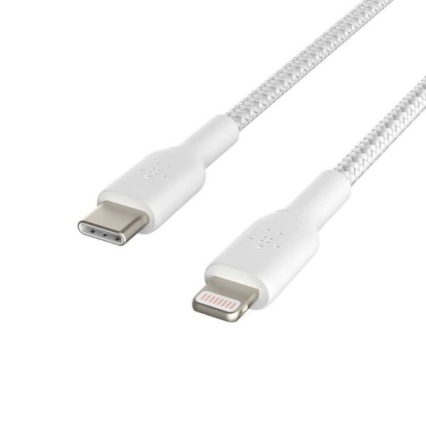 Belkin Boost Charge Lightning To Usb-c Cable Braided 2m Sort