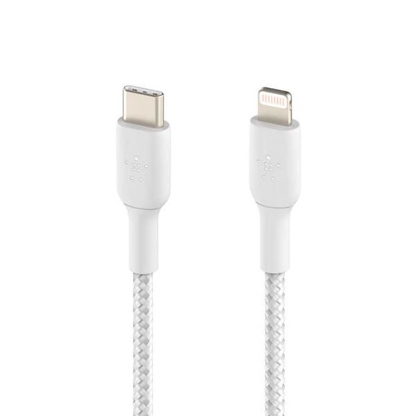 Belkin Boost Charge Lightning To Usb-c Cable Braided 2m Sort