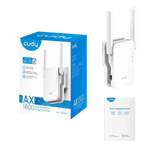 Cudy RE1800 Wi-Fi signaalivahvistin