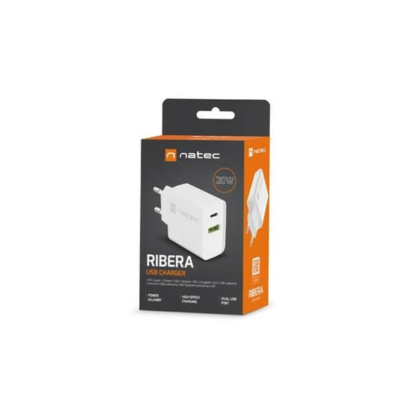 USB-Kaapeli Natec NUC-2061 Valkoinen