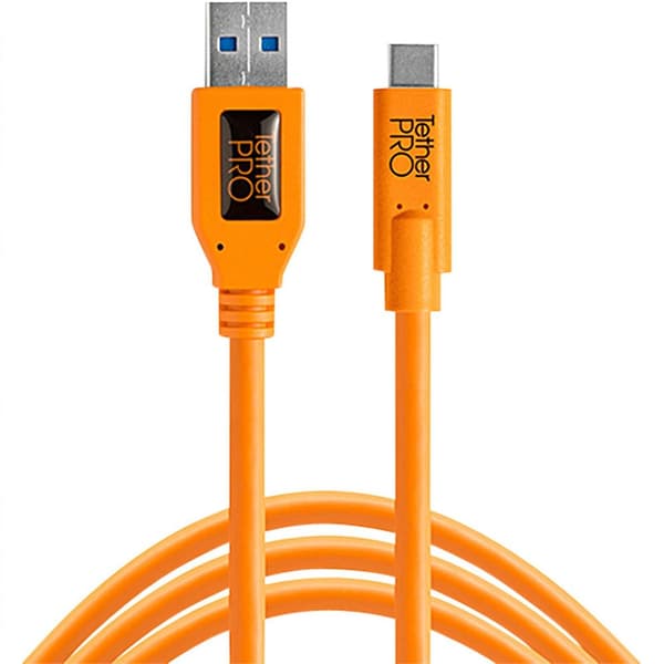 Tether Tools Usb-a-usb-c-kaapeli 3.0 4.6 M Oranssi