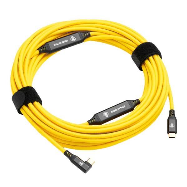 Cobra Tether Usb-c Till Usb-c-kabel 90º 10 M
