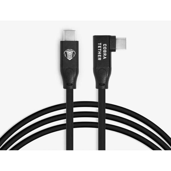 Cobra Tether Usb-c Till Usb-c-kabel 90º 5 M