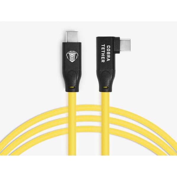 Cobra Tether Usb-c Till Usb-c-kabel 90º 5 M