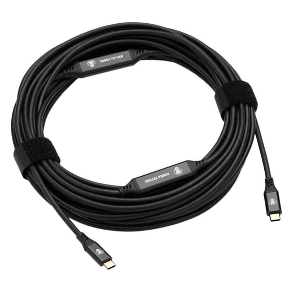 Cobra Tether Usb-c Till Usb-c-kabel Straight 10 M