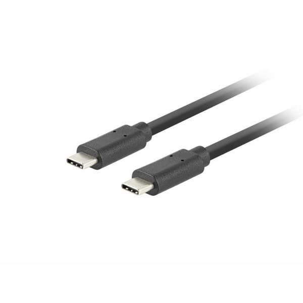 USB-C-kabel Lanberg CA-CMCM-32CU-0018-BK Svart 1,8 m