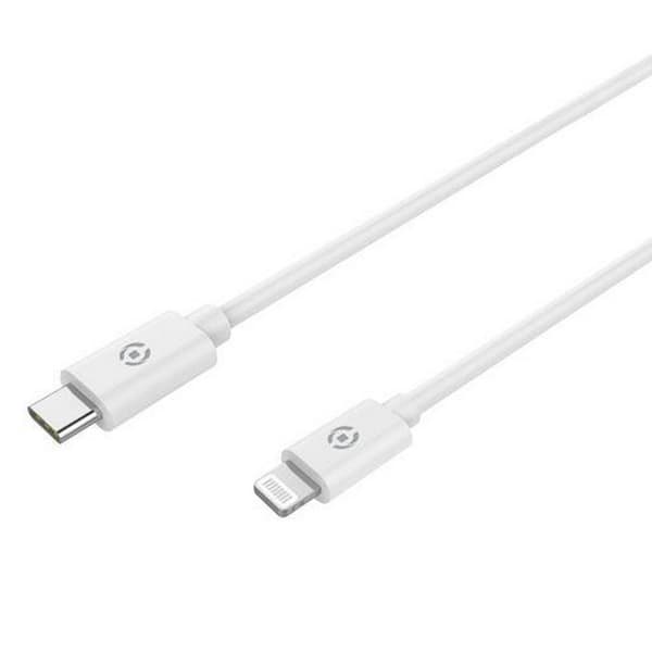 Celly Til Lightning-datakabel Usb-c 2 M Hvid