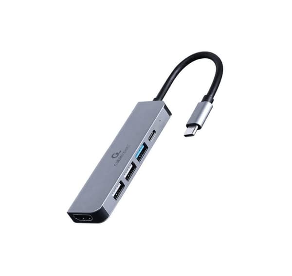I/О-adapter usb-c til hdmi/usb3/5in1 a-cm-combo5-03, Gembird