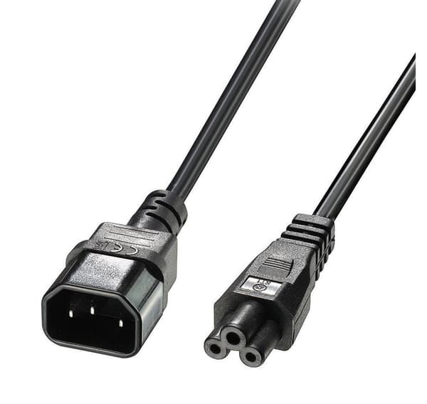 Virtajohto iec c14 - iec c5/2m 30341, Lindy