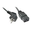 Miniatyrbilde 1 av 2: Kabel strøm schuko til iec c19/2m 30344, Lindy