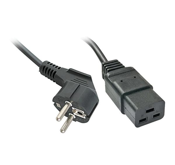 Kabel strøm schuko til iec c19/2m 30344, Lindy